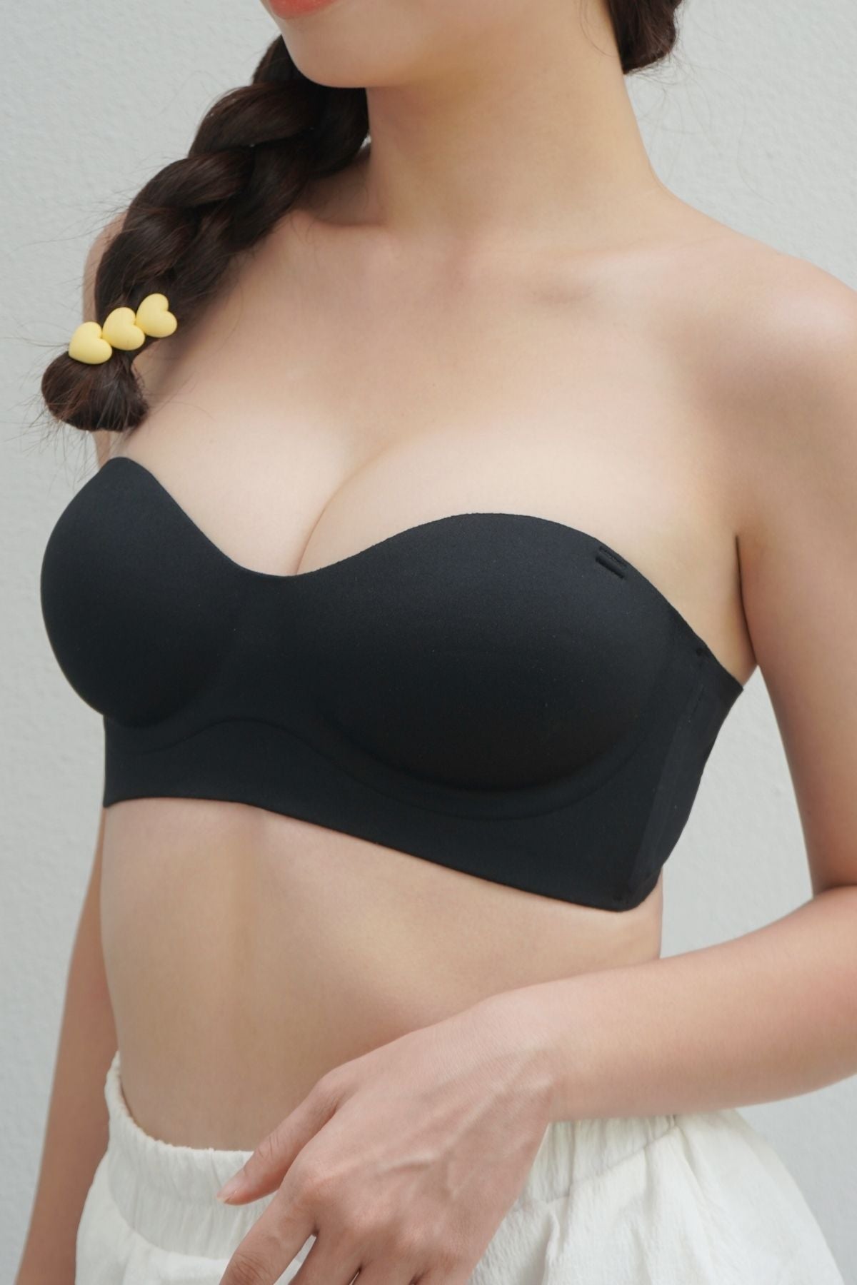 Daily Softie Boost Multi - Way Push Up Bra In Black - Size 32AB - 38AB - Bra - Strapless (Multi - Way) & Push Up - Adelais Official