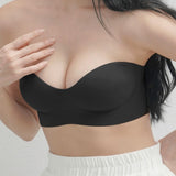 Daily Softie Plus Multi - Way Push Up Bra In Black - Size 34CD - 40CD - Bra - Strapless (Multi - Way) & Push Up - Adelais Official