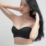 Daily Softie Plus Multi - Way Push Up Bra In Black - Size 34CD - 40CD - Bra - Strapless (Multi - Way) & Push Up - Adelais Official