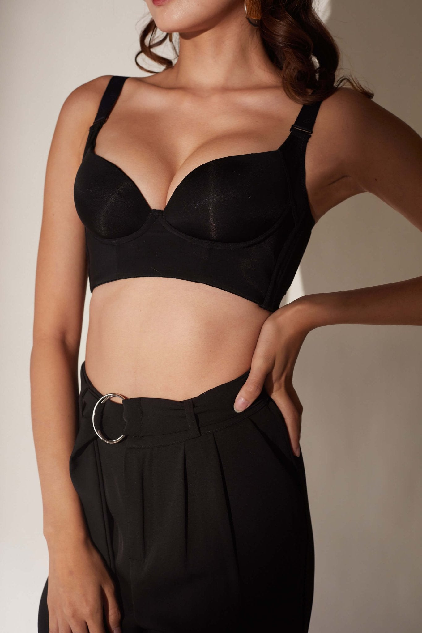 Day Shaper Specialised Boobs Reshaping Push Up Bra In Black - Bra - Coverage & Push Up - Adelais Official