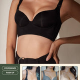 Day Shaper Specialised Boobs Reshaping Push Up Bra In Black - Bra - Coverage & Push Up - Adelais Official