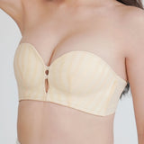 Everyday Fit Multi - Way Push Up Bra In Lemon Chiffon - Bra - Strapless (Multi - Way) & Push Up - Adelais Official