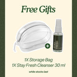 Free Gift - Every 2 Nubras Free 1 @ Cleanser + 1 @ Storage Case - Free Gift - Adelais Official