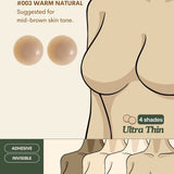 [NEW - IN] Adhesive Nipple Cover with Ultra - Thin & Light Edge (8CM Diameter) - Adelais Official - Adhesive Bras (Nubra & Nipple Cover)