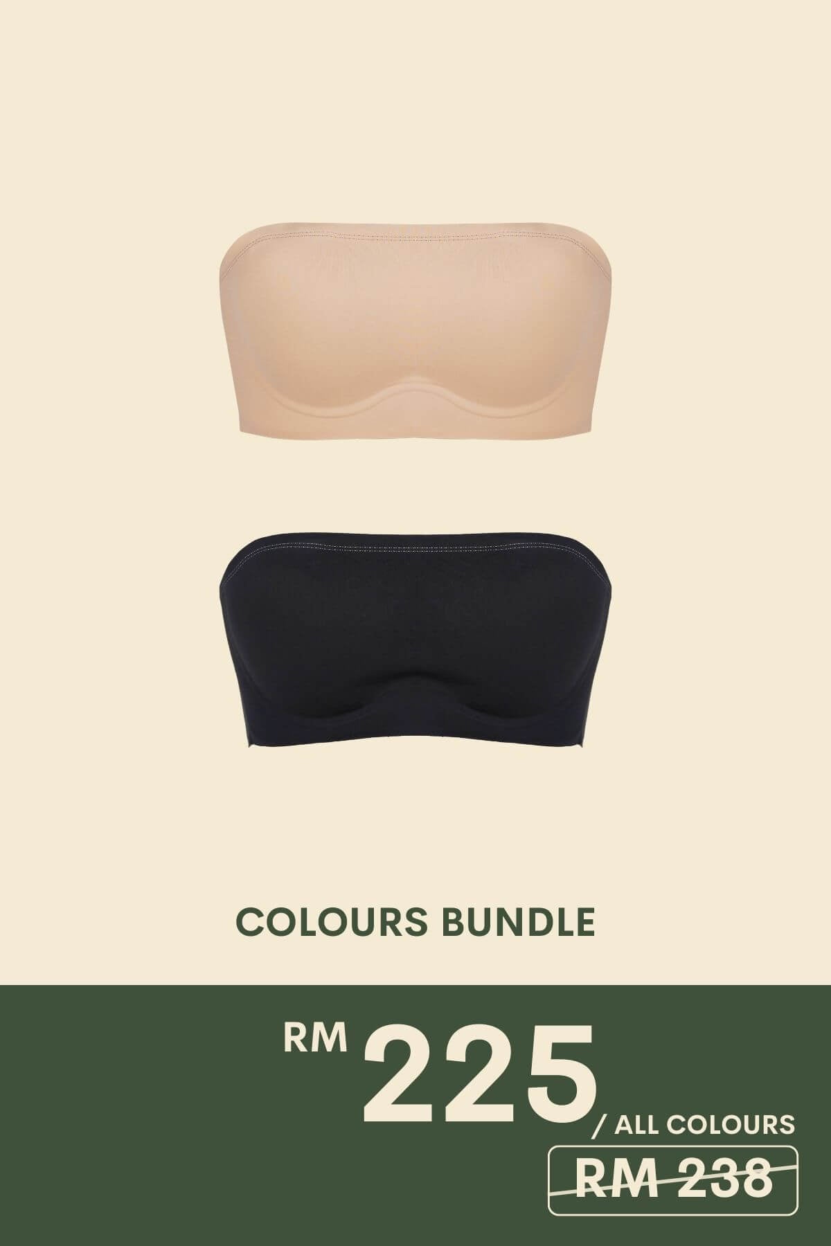 [New - In] Pure Softie Multi - Way Seamless Bra In Color Bundle - Adelais Official - Bra - Strapless & Push Up Adelais Official