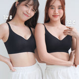 [New - In] Ultra Boost Seamless Push Up Bra In Black - Bra - Push Up & Seamless - Adelais Official