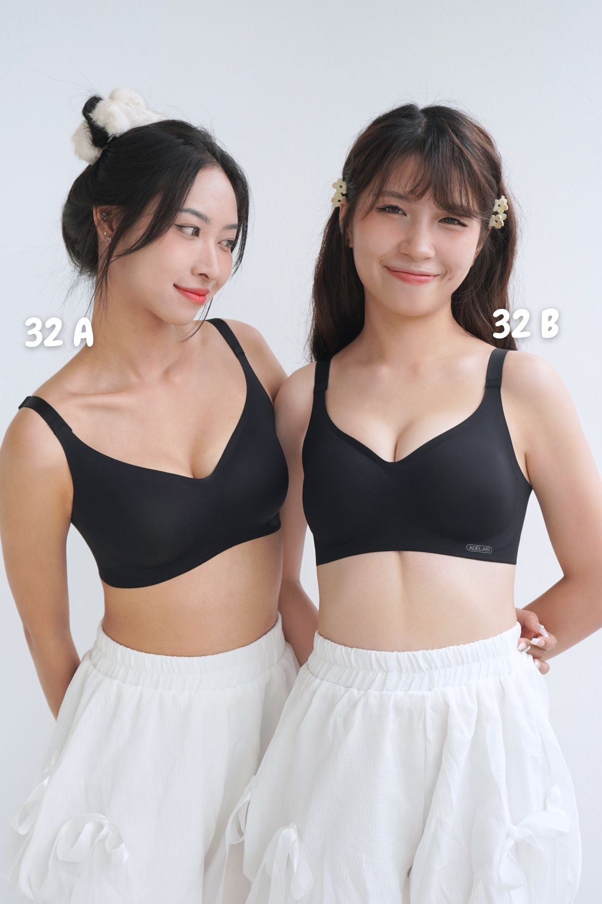 [New - In] Ultra Boost Seamless Push Up Bra In Black - Bra - Push Up & Seamless - Adelais Official