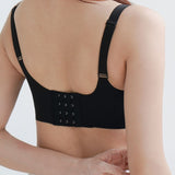 [New - In] Ultra Boost Seamless Push Up Bra In Black - Bra - Push Up & Seamless - Adelais Official