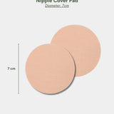 [PWP] Nipple Cover Pad - Mix With Nubra In Bikini / Nubra In Skin (7CM) - Adelais Official