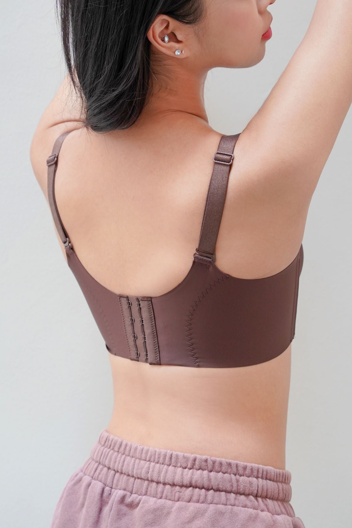 Refine SilkLite Shaping Push Up Bra In Woody Brown - Bra - Coverage & Push Up - Adelais Official