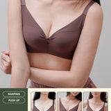 Refine SilkLite Shaping Push Up Bra In Woody Brown - Bra - Coverage & Push Up - Adelais Official