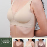 Routine Seamless Perfect Uplifting Bra In Linen - Bra - Coverage & Natural Uplift & Seamless - Adelais Official