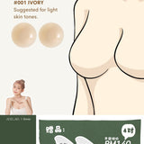 [SONIA] Adhesive Nipple Cover with Ultra - Thin & Light Edge (8CM Diameter) - Adhesive Bras (Nubra & Nipple Cover) - Adelais Official